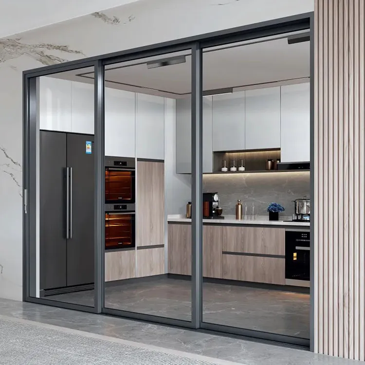 1/3 Tracks Screen Sliding Door