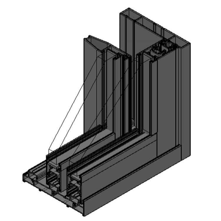 1 3 Tracks Screen Sliding Door 2