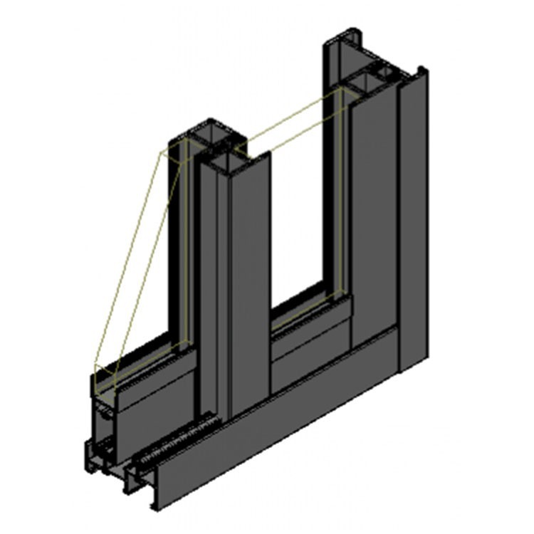 4 Sashes Balcony Screen Sliding Window 2