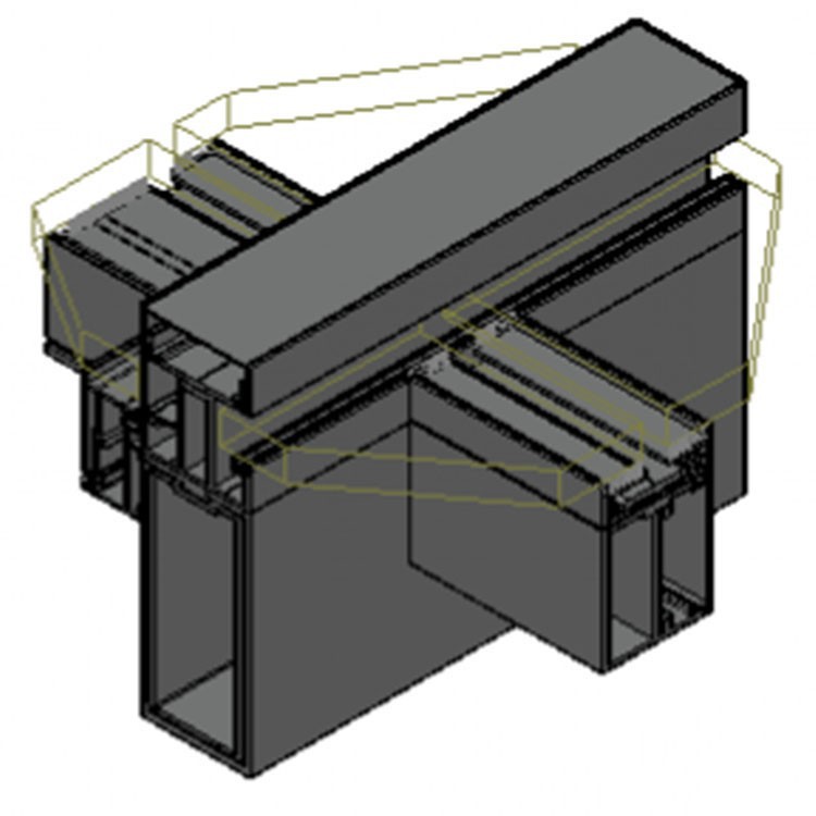 Aluminium Louver Curtain Wall 2