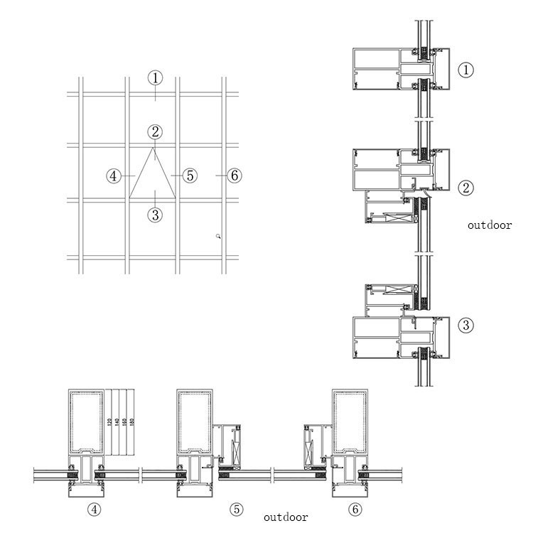 Exposed Glass Curtain Wall 3